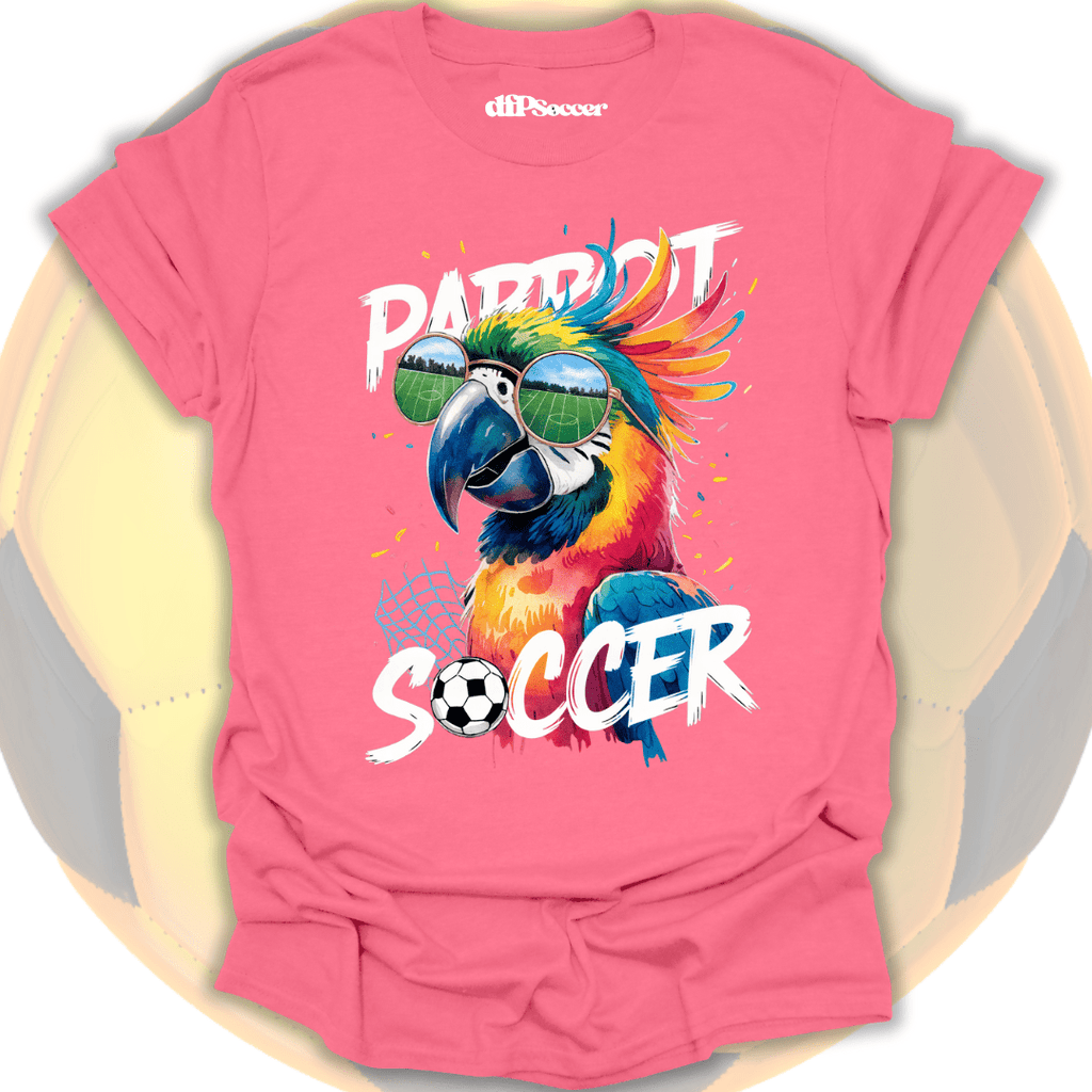 Cool Parrot Soccer T-Shirt