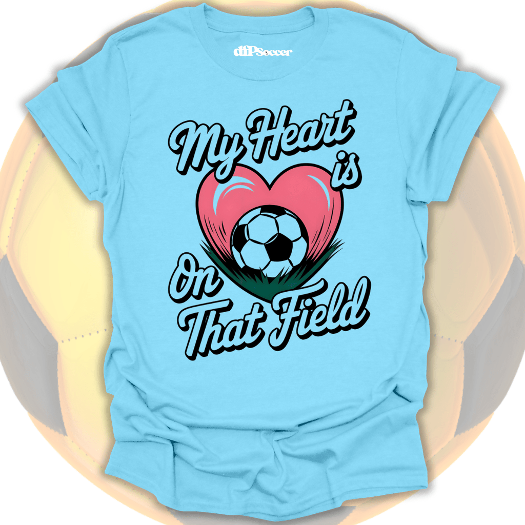 Heart On Soccer T-Shirt