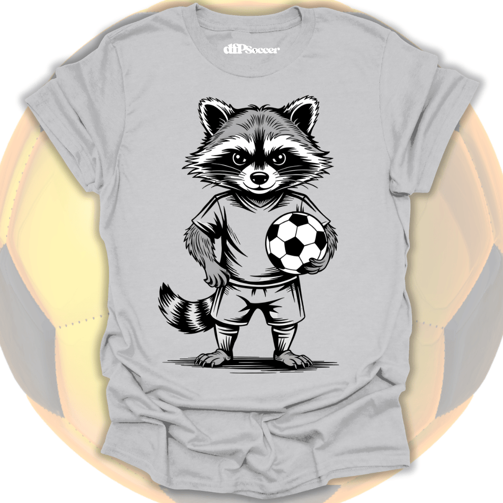 Raccoon Soccer T-Shirt