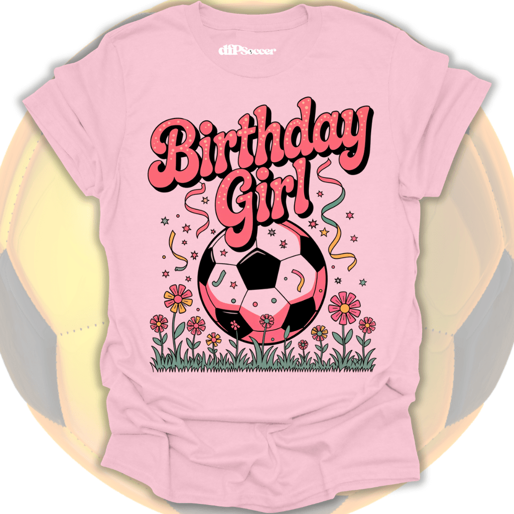 Birthday Girl Soccer T-Shirt
