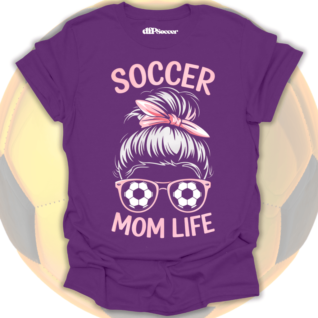Mom Life Soccer T-Shirt
