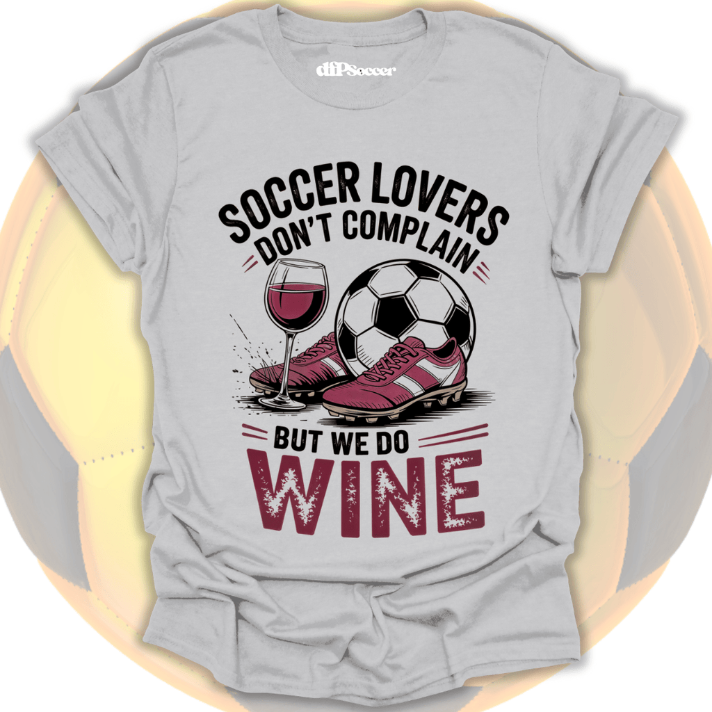 Soccer Wine Humor T-Shirt