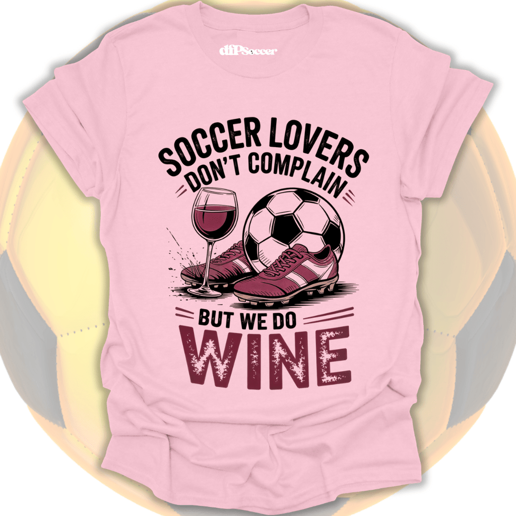 Soccer Wine Humor T-Shirt