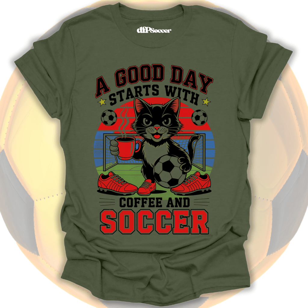 Coffee And Soccer T-Shirt