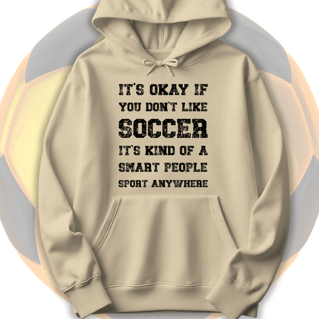 Smart People Soccer Hoodie