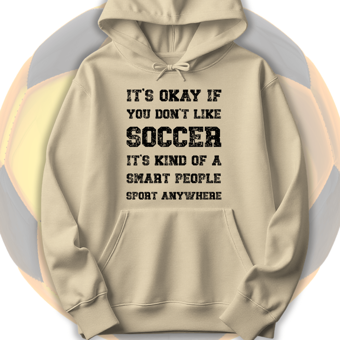 Smart People Soccer Hoodie