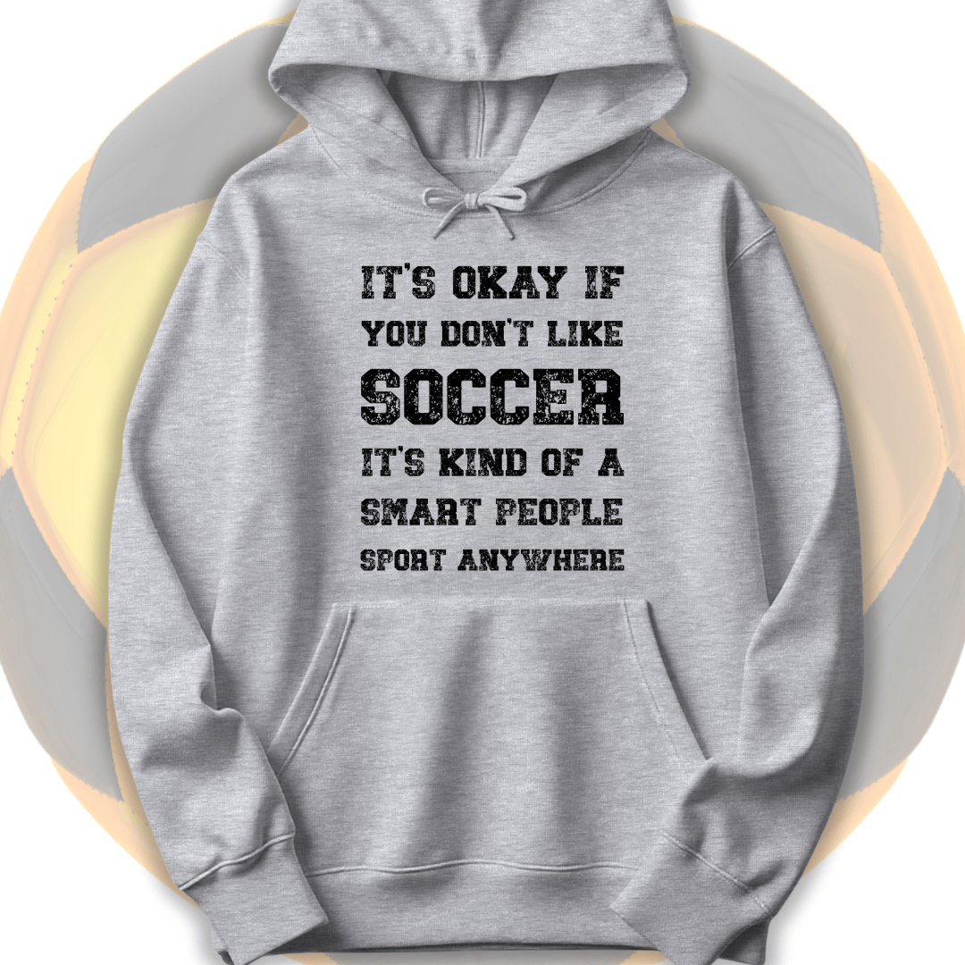 Smart People Soccer Hoodie
