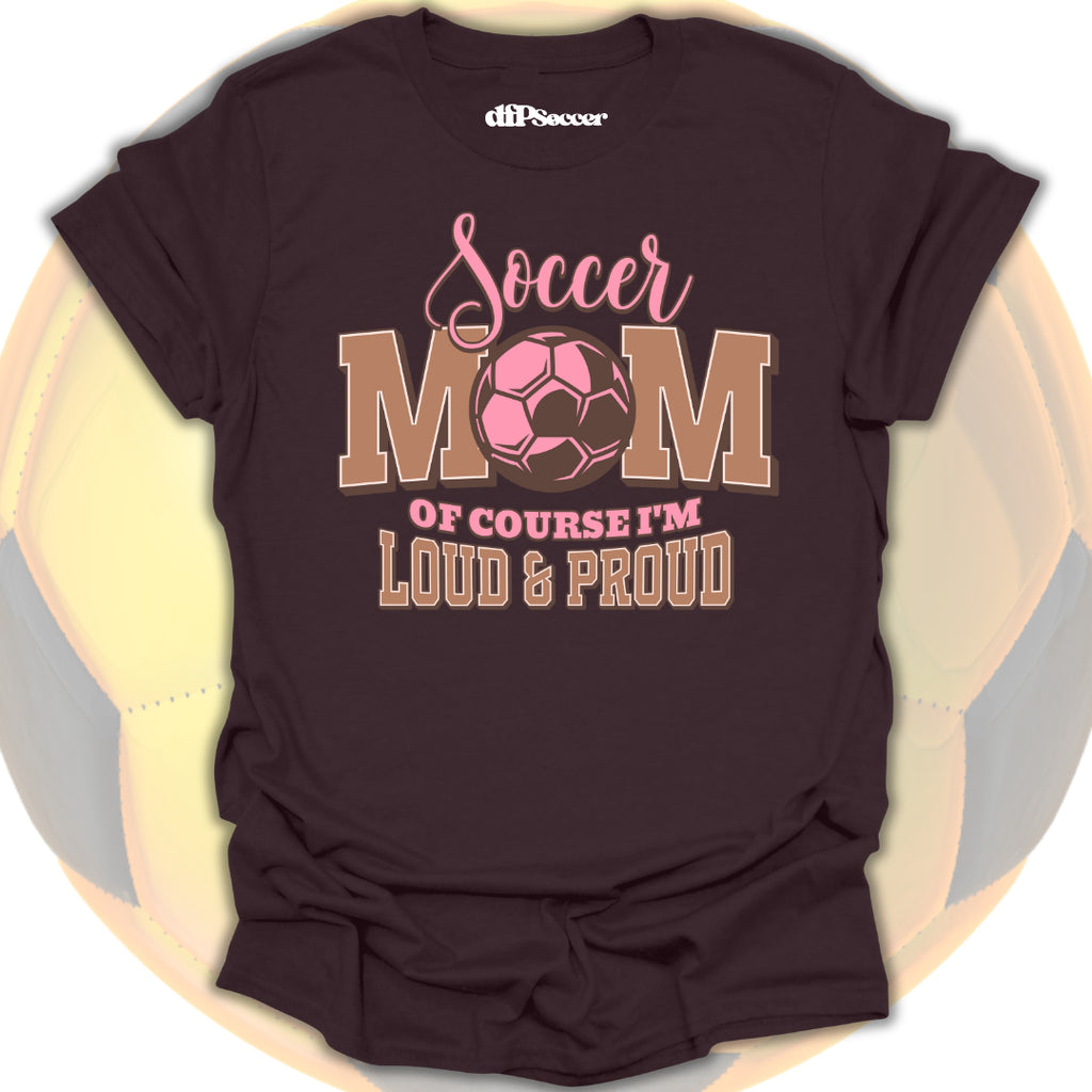 Proud Soccer Mama T-Shirt
