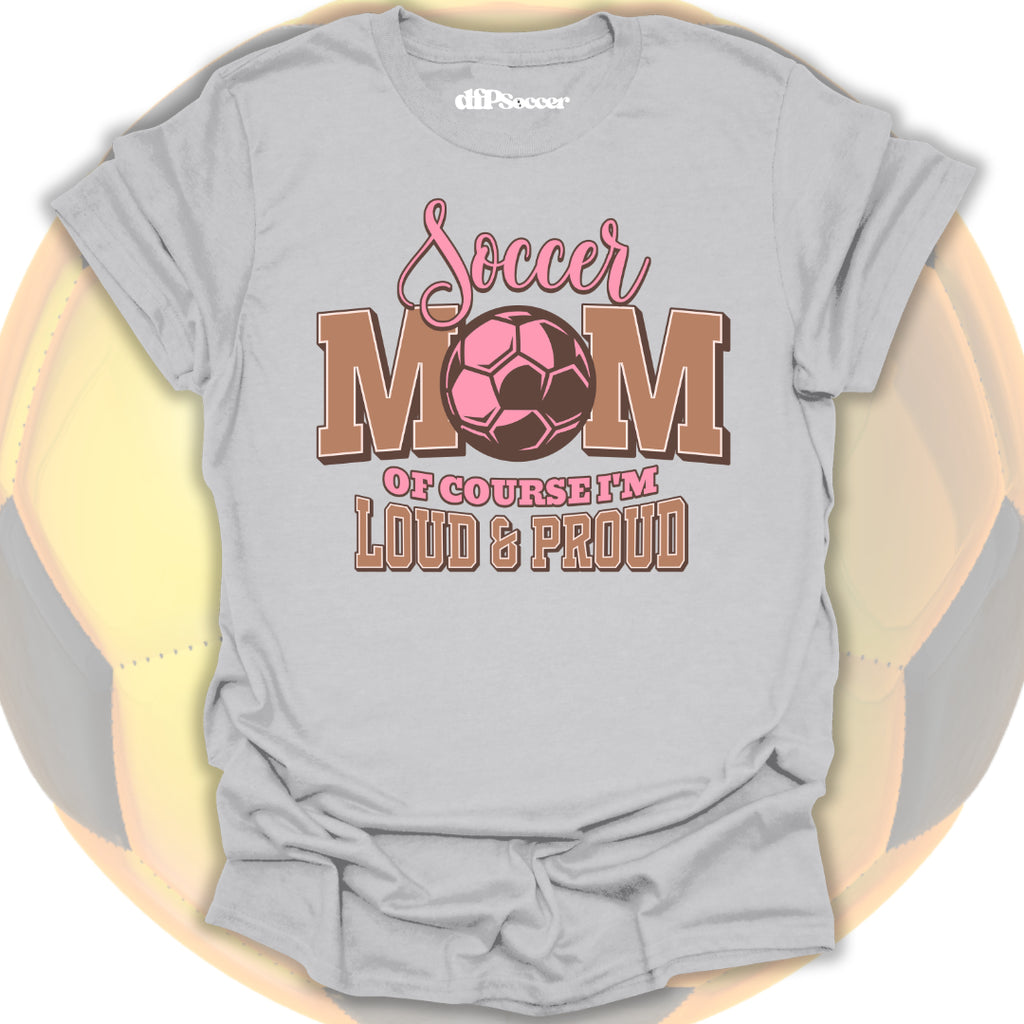 Proud Soccer Mama T-Shirt