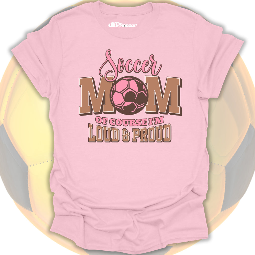 Proud Soccer Mama T-Shirt
