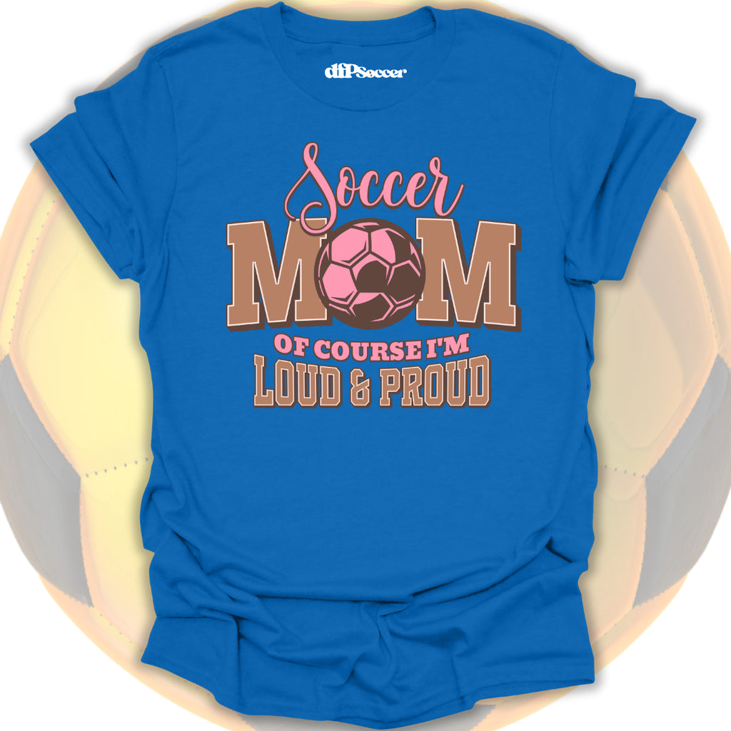 Proud Soccer Mama T-Shirt