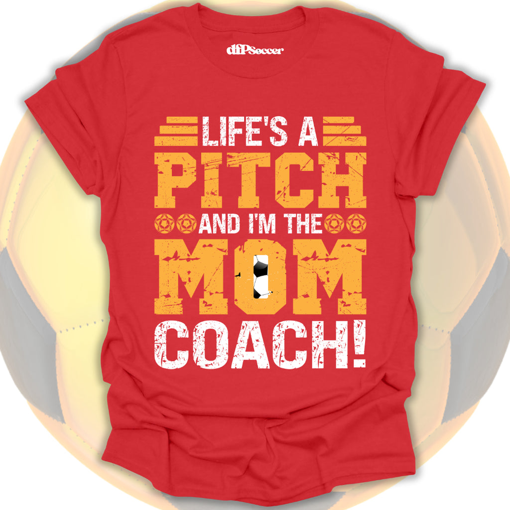 Mom Coach Soccer T-Shirt