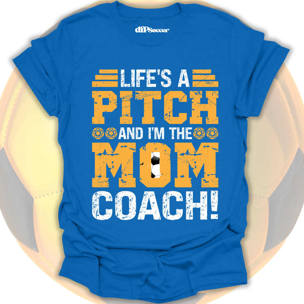 Mom Coach Soccer T-Shirt