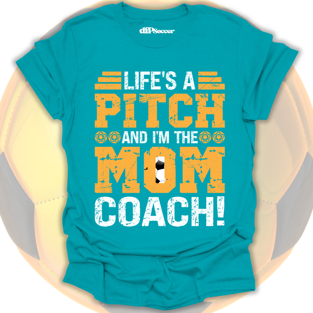 Mom Coach Soccer T-Shirt