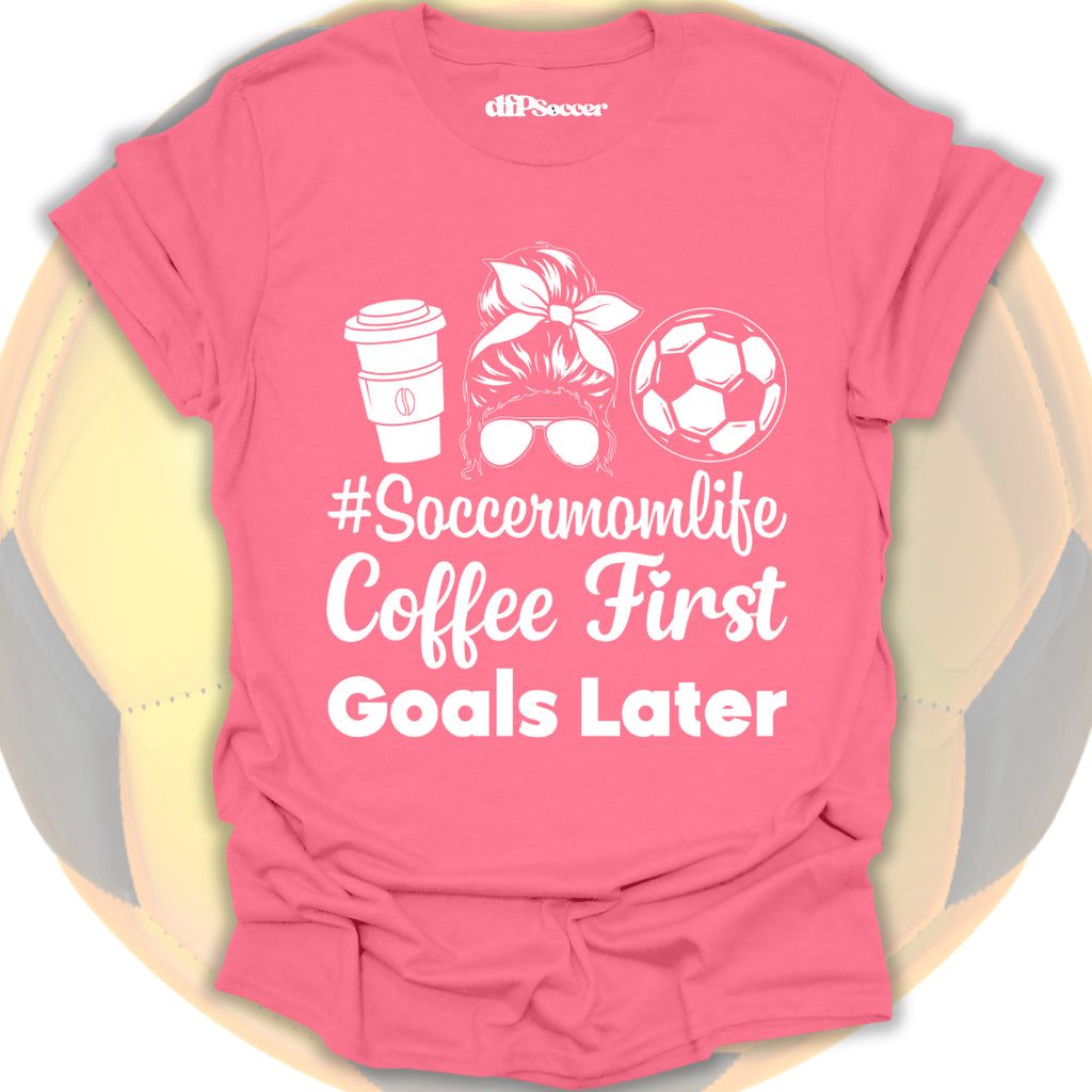 Coffee & Cleats Soccer T-Shirt