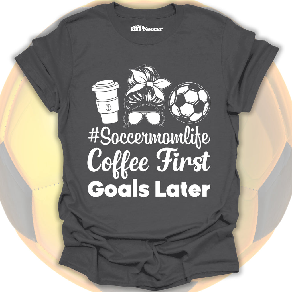 Coffee & Cleats Soccer T-Shirt