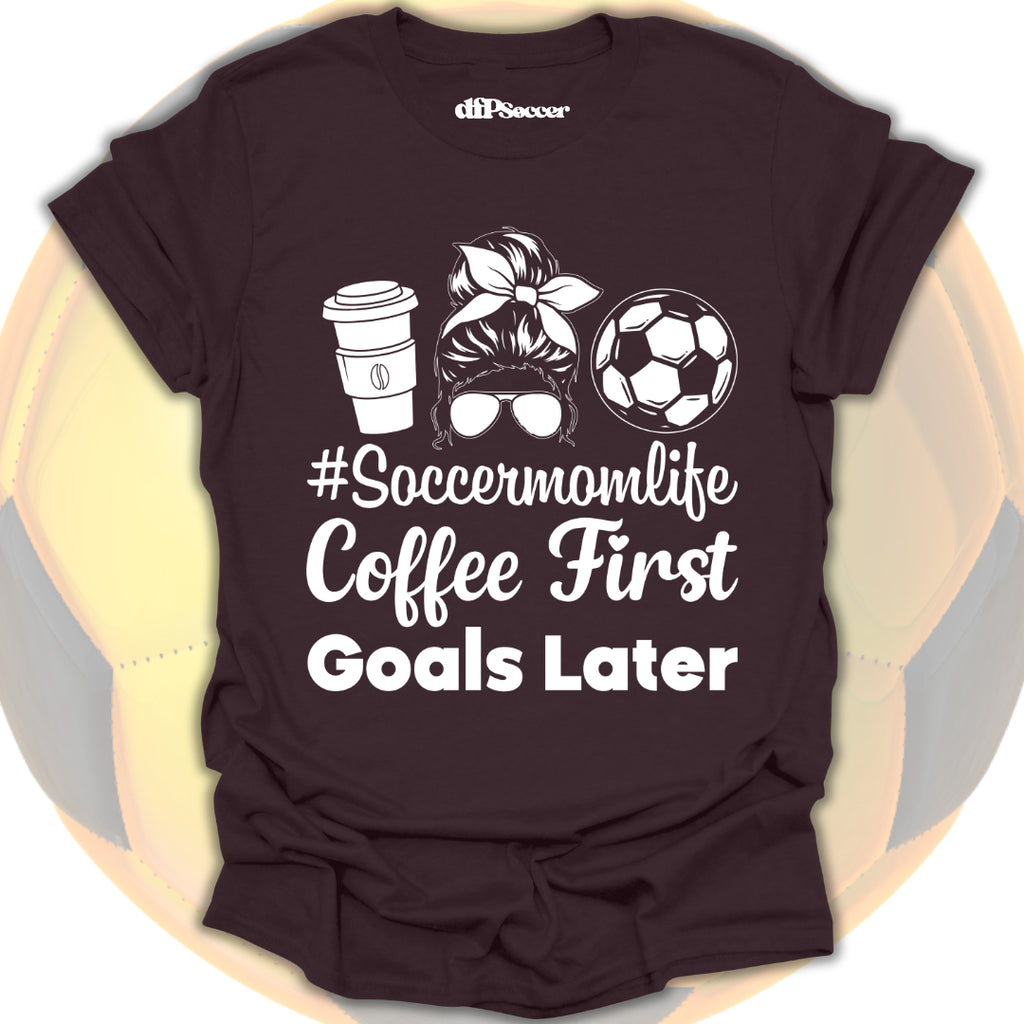 Coffee & Cleats Soccer T-Shirt