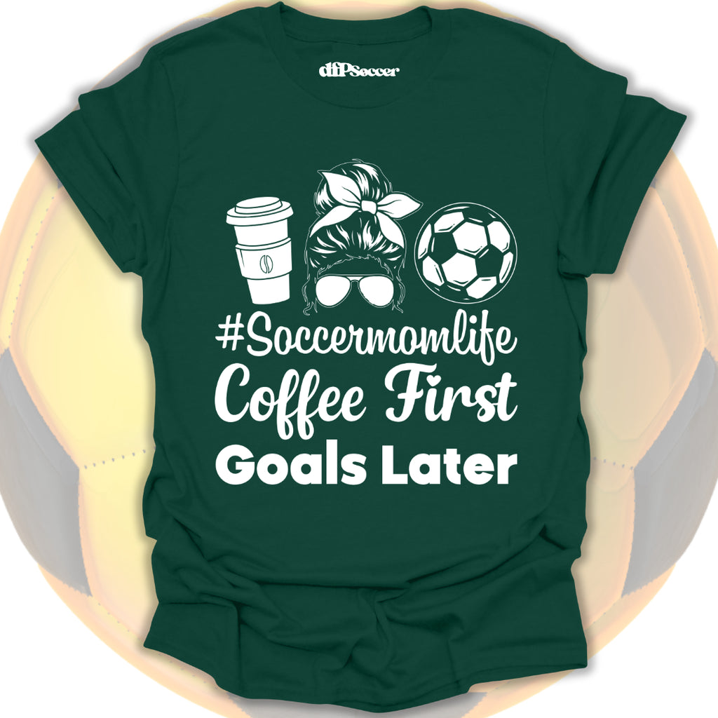 Coffee & Cleats Soccer T-Shirt